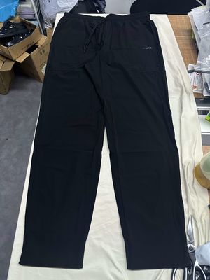 XMAMLON Mensen Nylon Cargo Werkbroek enkellengte gestapelde zweet track broek voor het werk