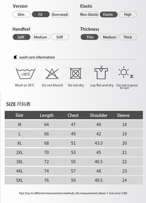 Sportieve stijl Custom Logo Polyester Spandex Oversized witte T-shirts voor mannen