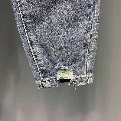 WASHED Designer mannenbroek Jeans Slim broek voor mannen gesneden In voorraad