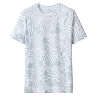 Zomer UPF 50 UV Printed T-shirt Custom Logo Boxy Gym Streetwear voor mannen en vrouwen