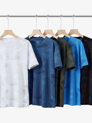 Zomer UPF 50 UV Printed T-shirt Custom Logo Boxy Gym Streetwear voor mannen en vrouwen