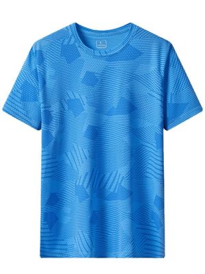 Zomer UPF 50 UV Printed T-shirt Custom Logo Boxy Gym Streetwear voor mannen en vrouwen