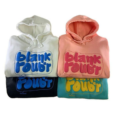 380 gram Stofgewicht Mensen op maat gedrukte hoedige sweatshirts OEM-fabrikanten