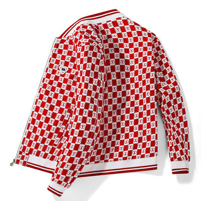 Coat Mens Jacket Stand Slim Vintage Decoratie Print Mens Coat Fashion Casual Sport