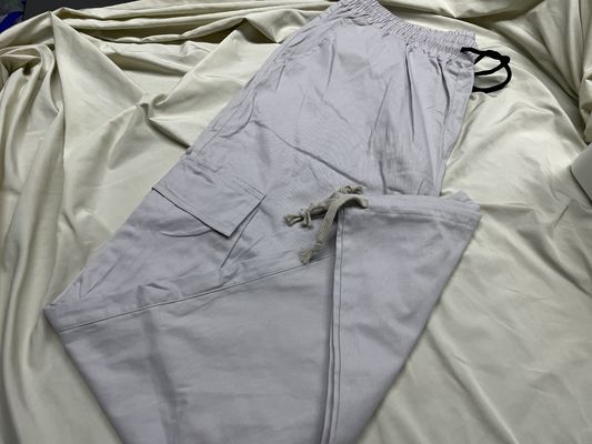 Andere Was Pure Cotton Mensen Cargo Kurta Formele broek voor Tactische Wandeling door XMAMLON