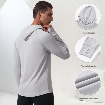 Hoodie met hoed, adembenemende hoed, hoed met hoed, 100% polyester sweater