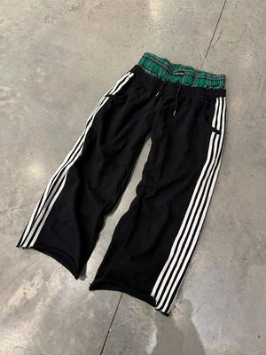 Streetwear Mode Dubbele taille XMAMLON RTS Mensen-sweatpants met trekstrengsluiting
