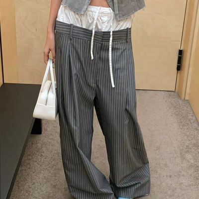 Andere logo Double Waist Suit Pants For Women Sets vrouwenkleding Sweatpants broek