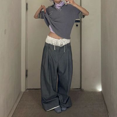 Andere logo Double Waist Suit Pants For Women Sets vrouwenkleding Sweatpants broek