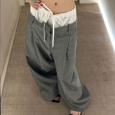 Andere logo Double Waist Suit Pants For Women Sets vrouwenkleding Sweatpants broek