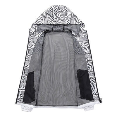Waterdicht winddicht herenkleed trendy dunne anorak reguliere mouw stijl 100% polyester