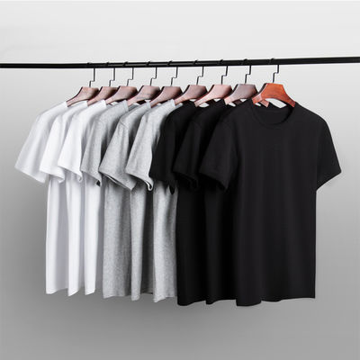 Sport T-shirts in bulk Mensen O-neck T-shirts Stoffen type Gebreide artikel nr. 180