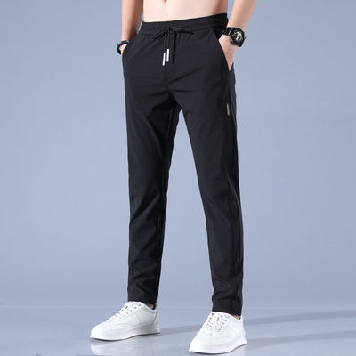 Mensen zomersport spandex polyester Custom Logo Cargo broek lichtgewicht en duurzaam