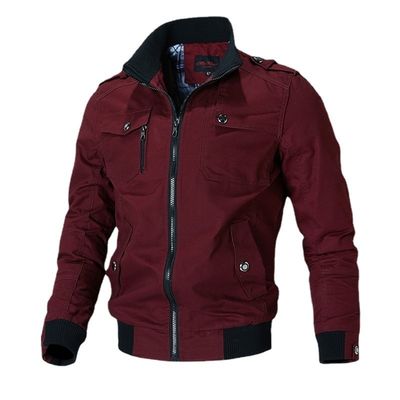 Geen naadloze fuseerbare losse lapel mannen jas voor jonge mannen voorjaar en herfst plus size
