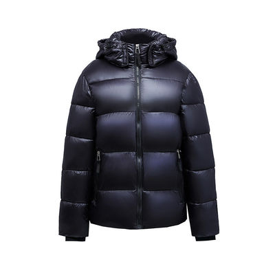 Unisex Casual Print Mechanic Duck Down Winterkleding Licht Gewicht Veer Bufferjas
