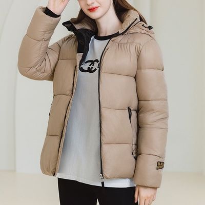 Unisex Casual Print Mechanic Duck Down Winterkleding Licht Gewicht Veer Bufferjas