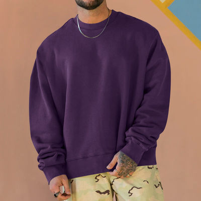 Oversized Drop Shoulder Heavy Weight Print Mensen Hoodies Sweatshirts Pullover stijl