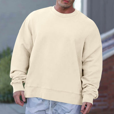 Oversized Drop Shoulder Heavy Weight Print Mensen Hoodies Sweatshirts Pullover stijl