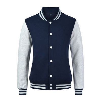 Gecoate verwerking type honkbaluniform trui voor mannen werkkleding Custom logo