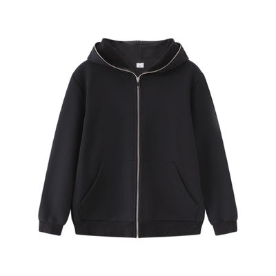 Gebreide stof type Full Zipper Mensen Streetwear Tracksuit XMAMLON Custom Jackets Hoodies