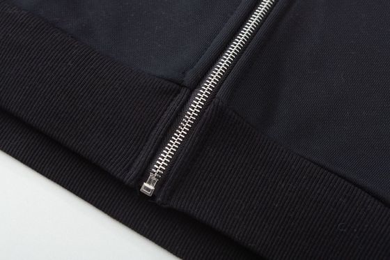 Gebreide stof type Full Zipper Mensen Streetwear Tracksuit XMAMLON Custom Jackets Hoodies