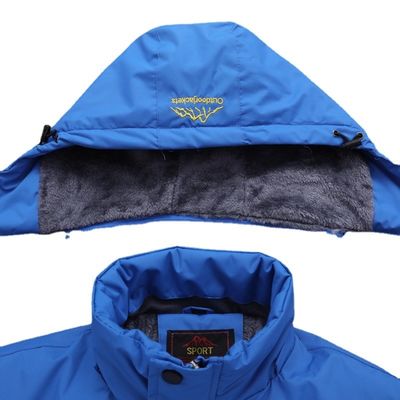 Geen naalddetectie Winterjas Custom Mens Wandeljas voor buiten avonturen