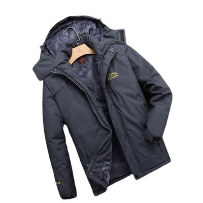 Geen naalddetectie Winterjas Custom Mens Wandeljas voor buiten avonturen