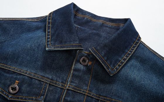 Gepersonaliseerde borduurwerk Denim jas voor mannen voor straatkleding