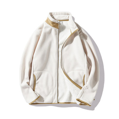 Blijf warm en comfortabel met onze aanpasbare dikke Berber fleece mannen jas