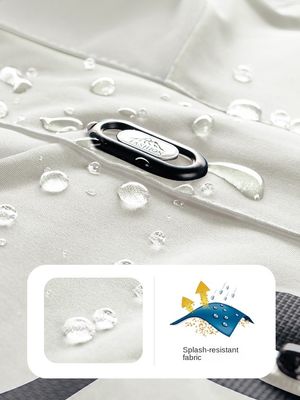 Outdoor Winter Bike Racing Mensen Jackets Regelmatige lengte Waterdicht Afneembare Hoodies