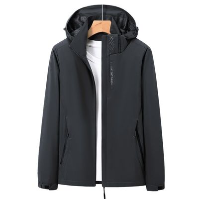 Gewone lengte Windbreaker jas voor mannen voor de lente en de herfst XMAMLON Custom kleding