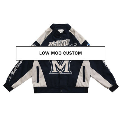 High Street Style Winter Motorcycle Baseball Jersey Varsity Unisex Mensen Jacket Voor mannen