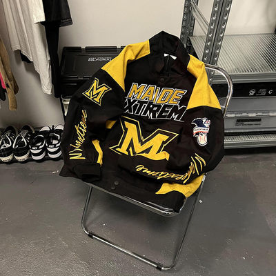 High Street Style Winter Motorcycle Baseball Jersey Varsity Unisex Mensen Jacket Voor mannen
